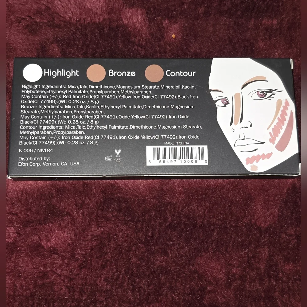 Prolux 3-in-1 Contour, Bronzer and Highlight Kit. NIB